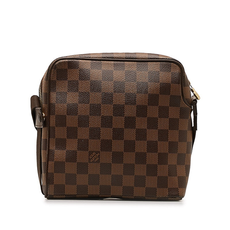 Louis Vuitton Olaf PM M41442 Eve Brown PVC Leather Lady Louis Vuitton