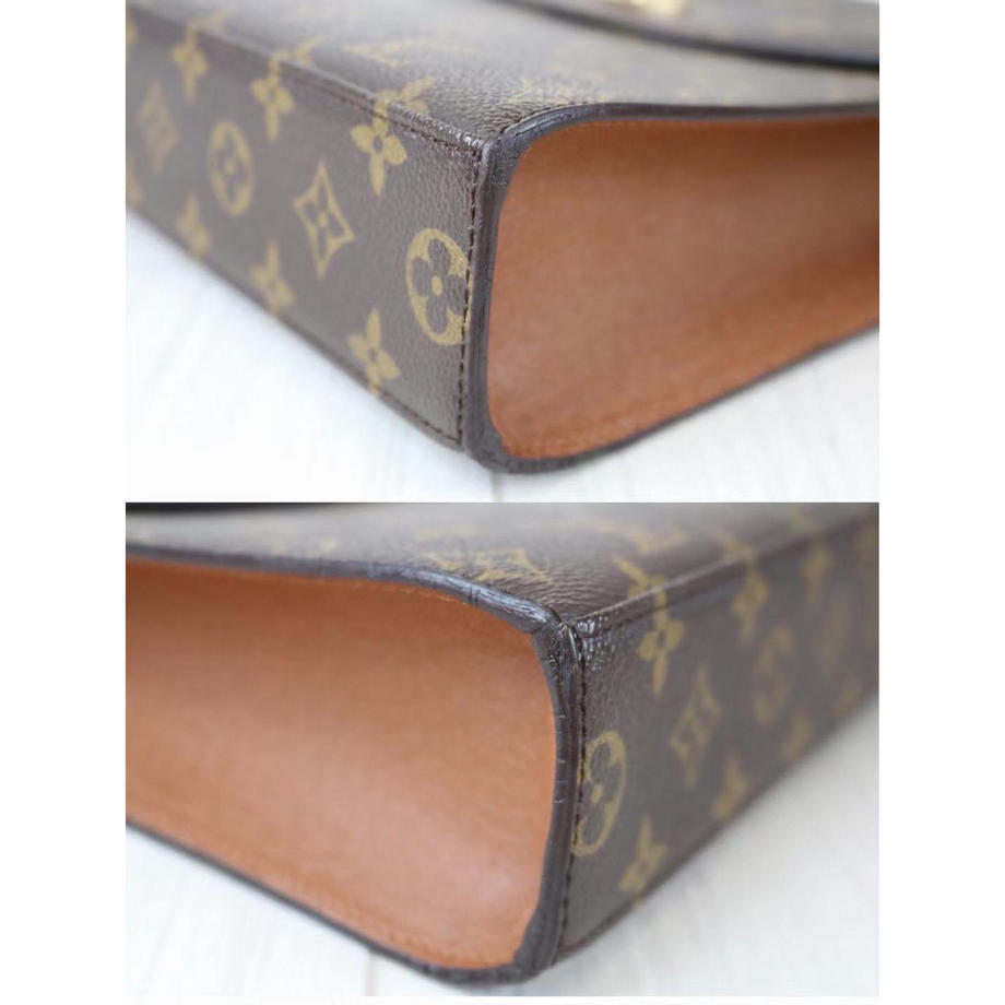 Rank A ｜     LV Monogram Malesherbes Handbag    ｜082610
