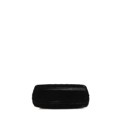 Chanel Coco Mark Matelassé Velour Handbag