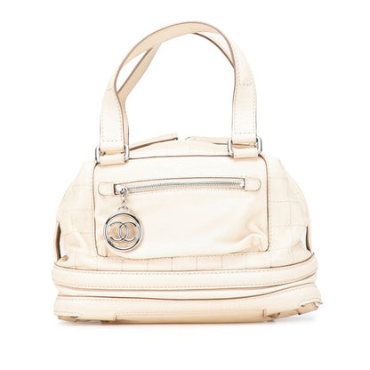 Chanel Choco Bar Leather Handbag