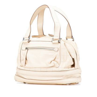 Chanel Choco Bar Leather Handbag