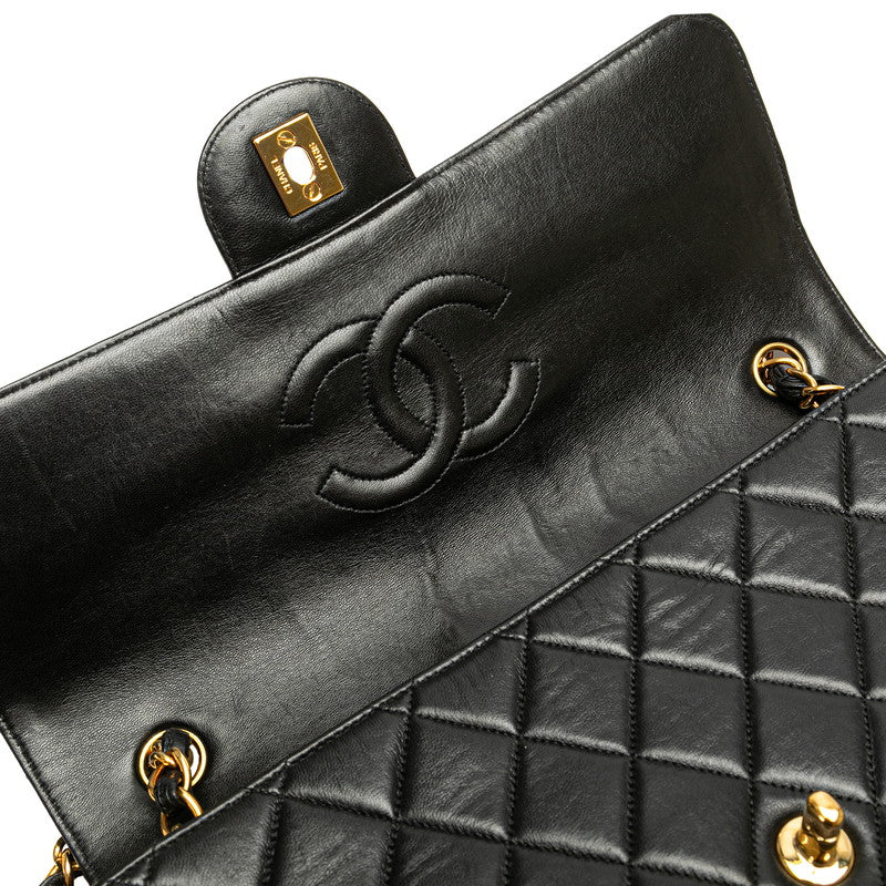 Chanel Matelasse Coco Mark Lambskin Shoulder Bag