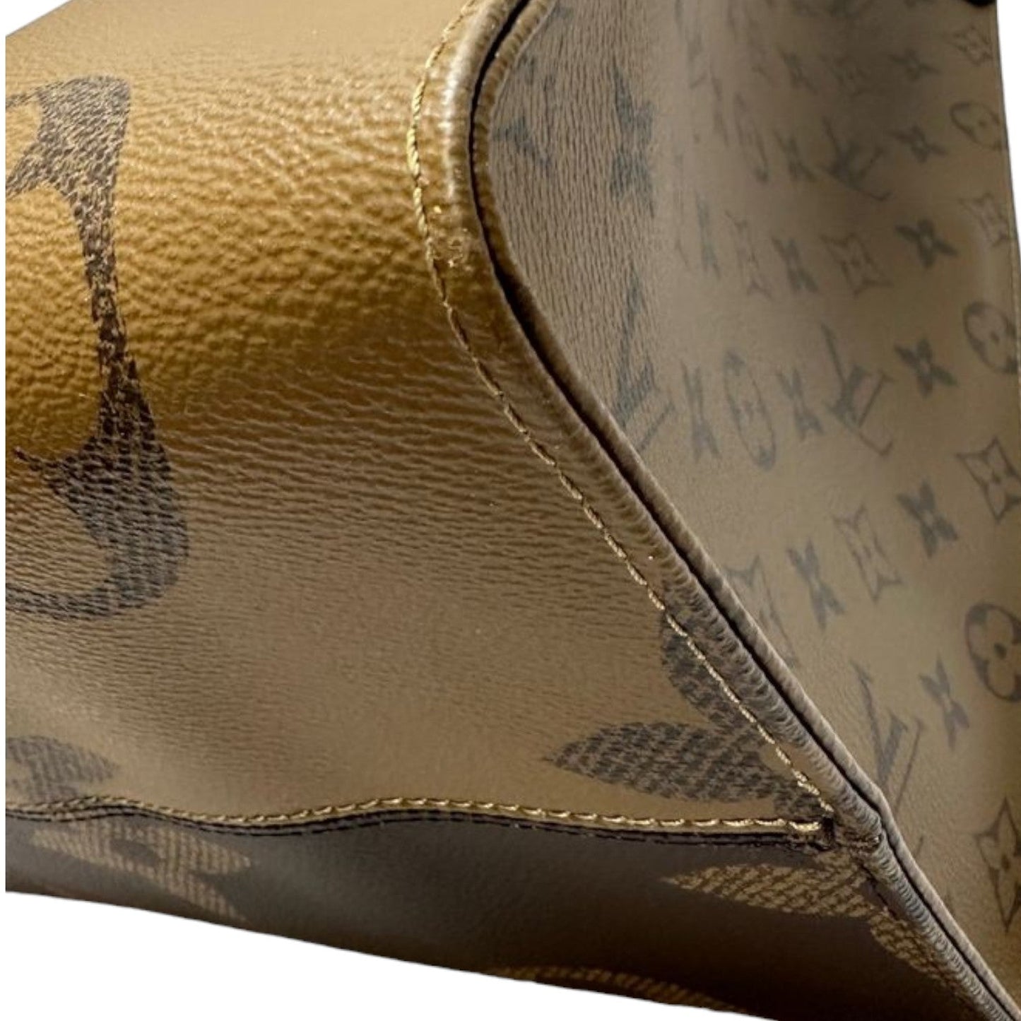 Louis-Vuitton On the go GM Reverse Monogram Large Brown GHW
