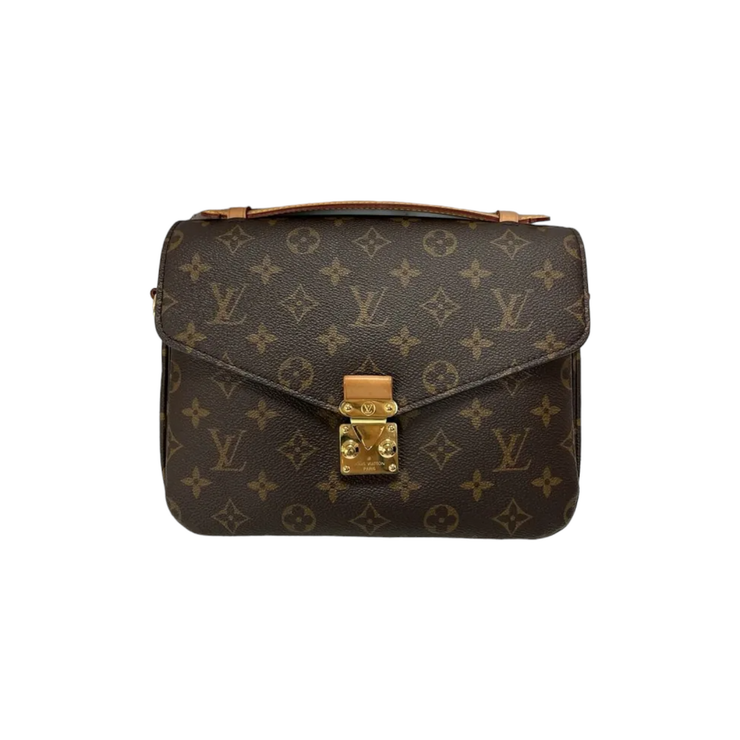 Louis-Vuitton Monogram Pochette Metis Brown GHW