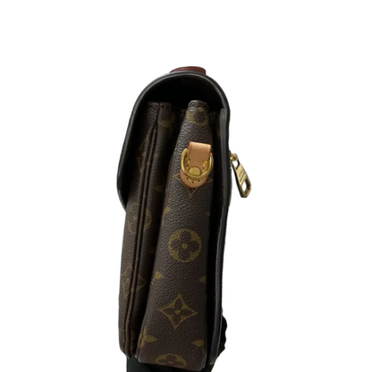 Louis-Vuitton Monogram Pochette Metis Brown GHW