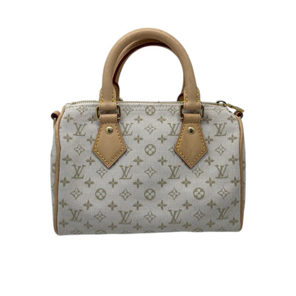 Louis-Vuitton Speedy Bandouliere 20 Mastic Cream GHW