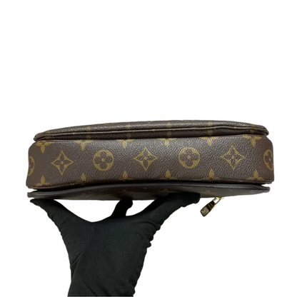 Louis-Vuitton Monogram Pochette Metis Brown GHW