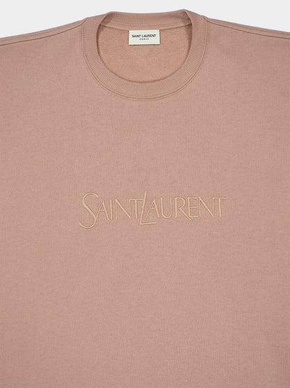Rose Cotton Sweatshirt