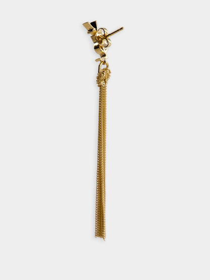 Cassandre Tassel Gold Earrings