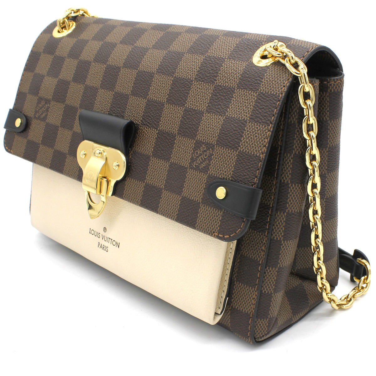 Louis-vuitton Vavin PM Damier Ebène Canvas Creme