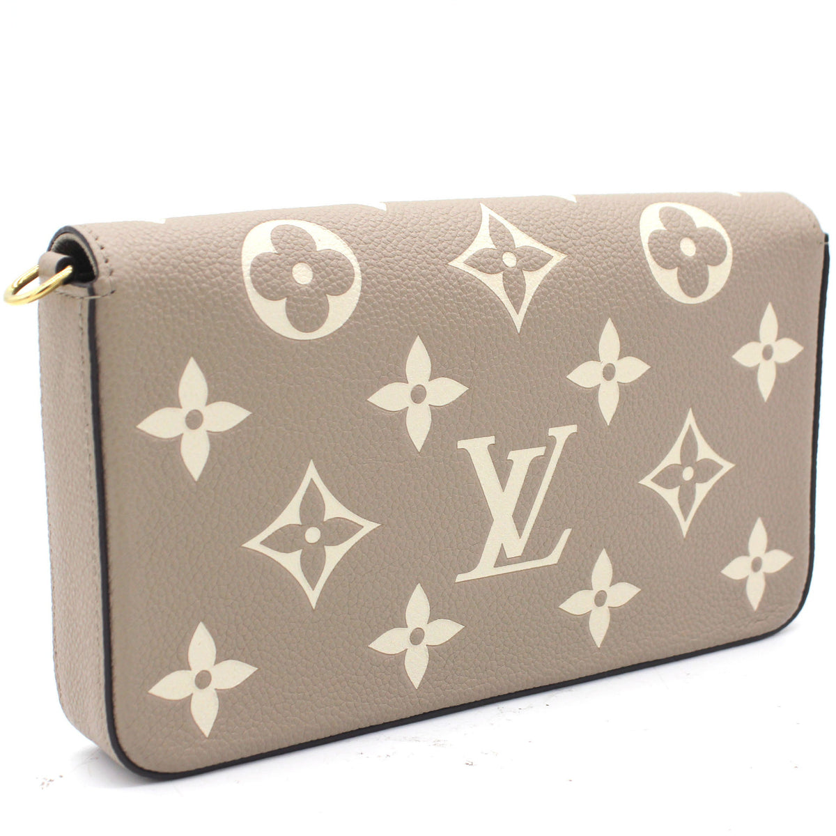 Louis-vuitton Felicie Pochette Bicolor Monogram Empreinte Leather