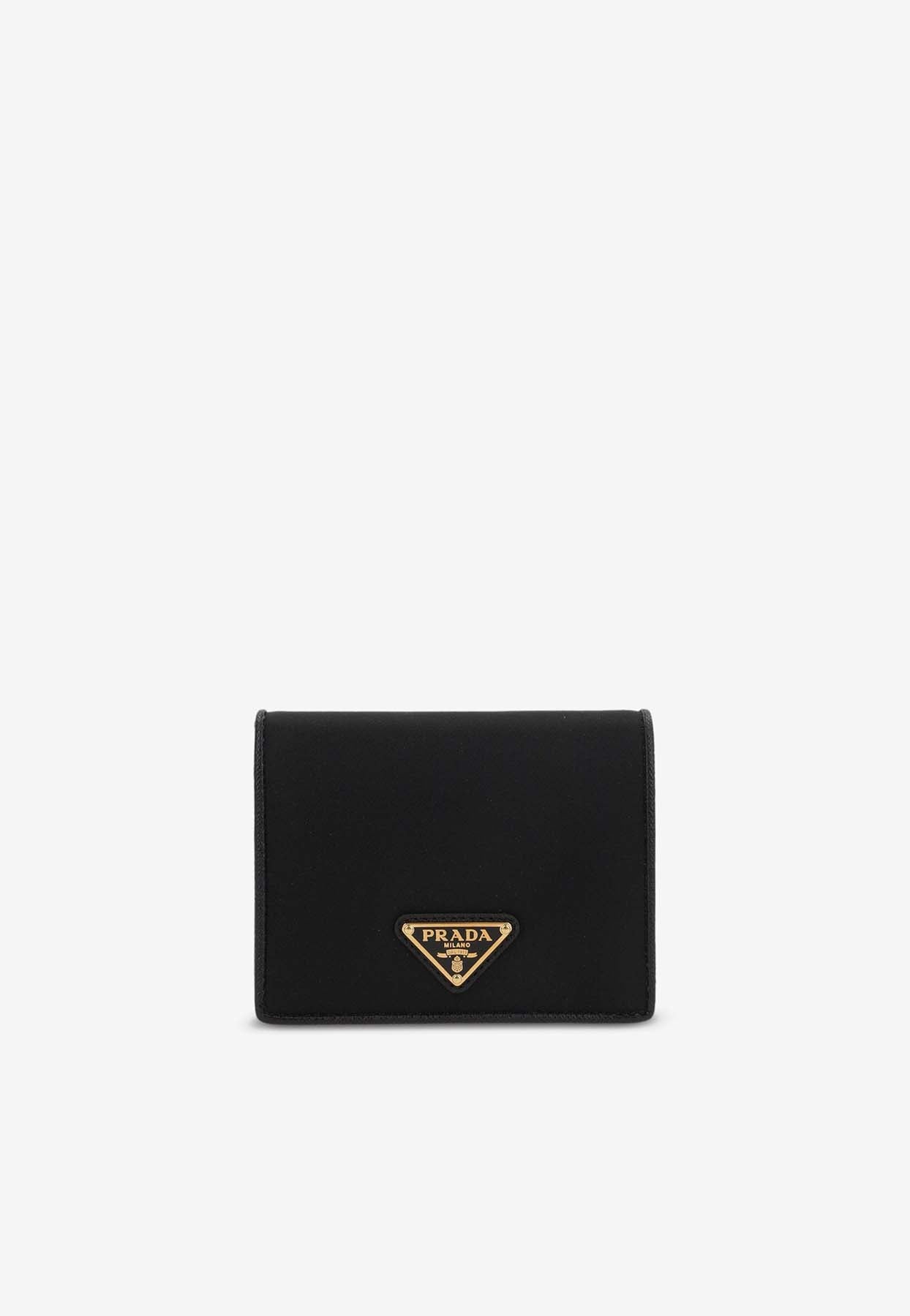 Re-Nylon Triangle Logo Wallet