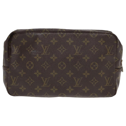 LOUIS VUITTON Monogram Trousse Toilette 28 Clutch Bag M47522 LV Auth 80418