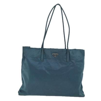 PRADA Tote Bag Nylon Blue Auth 80573