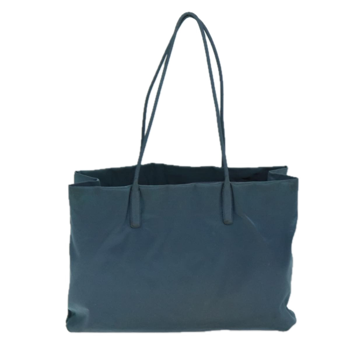 PRADA Tote Bag Nylon Blue Auth 80573