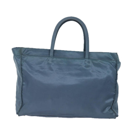 PRADA Tote Bag Nylon Blue Auth 80579