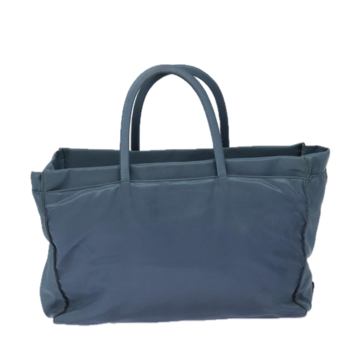 PRADA Tote Bag Nylon Blue Auth 80579