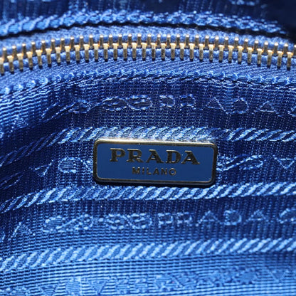 PRADA Shoulder Bag Nylon Blue Auth 80581