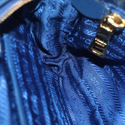 PRADA Shoulder Bag Nylon Blue Auth 80581