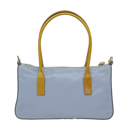 PRADA Hand Bag Nylon 2way Blue Auth 80616