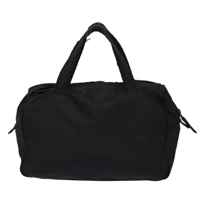 PRADA Hand Bag Nylon Black Auth 80618