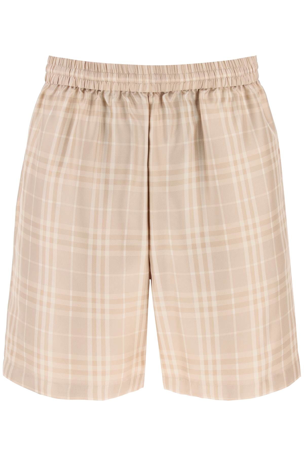 Burberry Tartan Silk Shorts Men