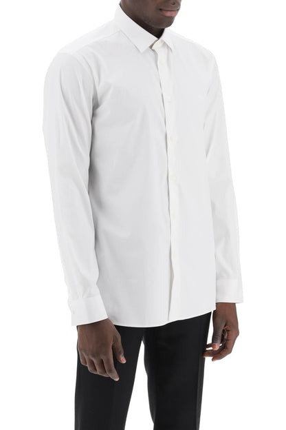 Burberry Sherfield Shirt In Stretch Cotton Men