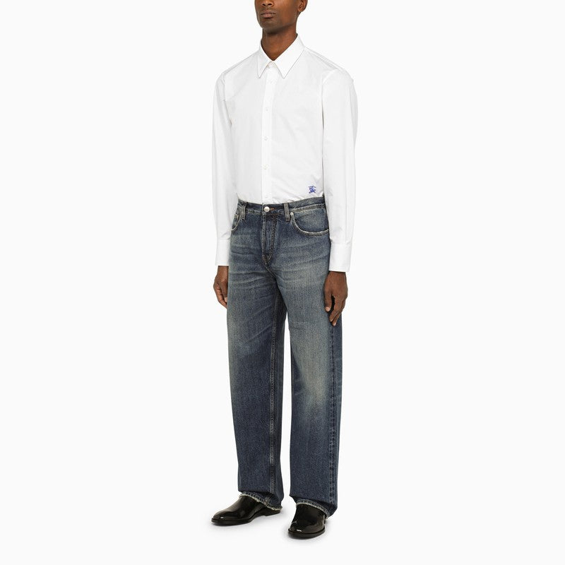 Burberry Vintage-Effect Regular Denim Jeans Men