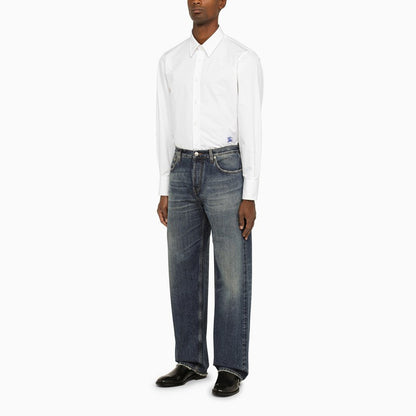 Burberry Vintage-Effect Regular Denim Jeans Men