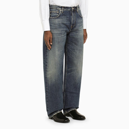 Burberry Vintage-Effect Regular Denim Jeans Men