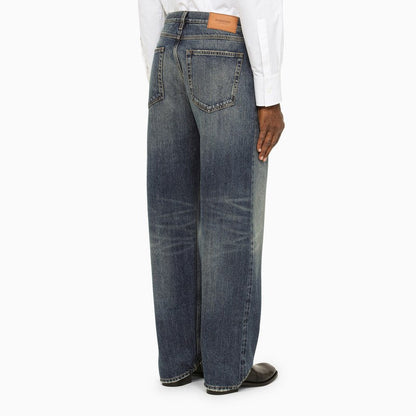 Burberry Vintage-Effect Regular Denim Jeans Men