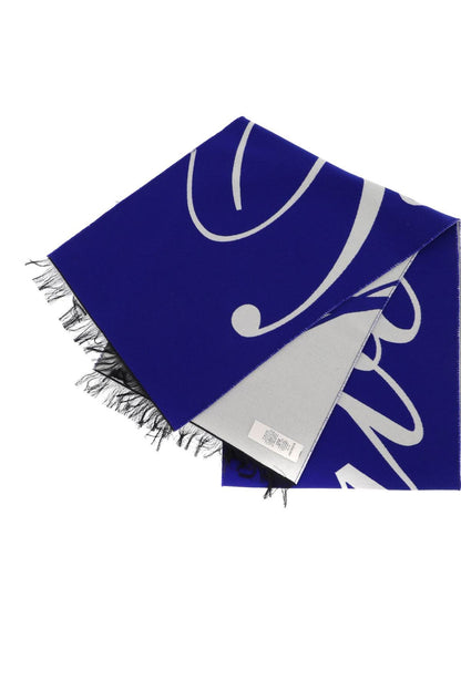 Burberry Silk And Wool Logo Scarf Women