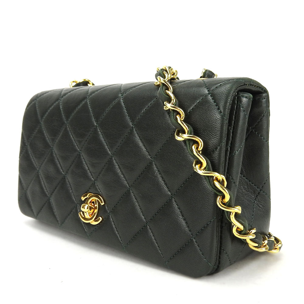 Chanel Mini Matelassé Lambskin Shoulder Bag