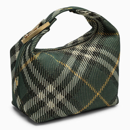 Burberry Medium Green Peg Bag Women