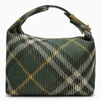 Burberry Medium Green Peg Bag Women
