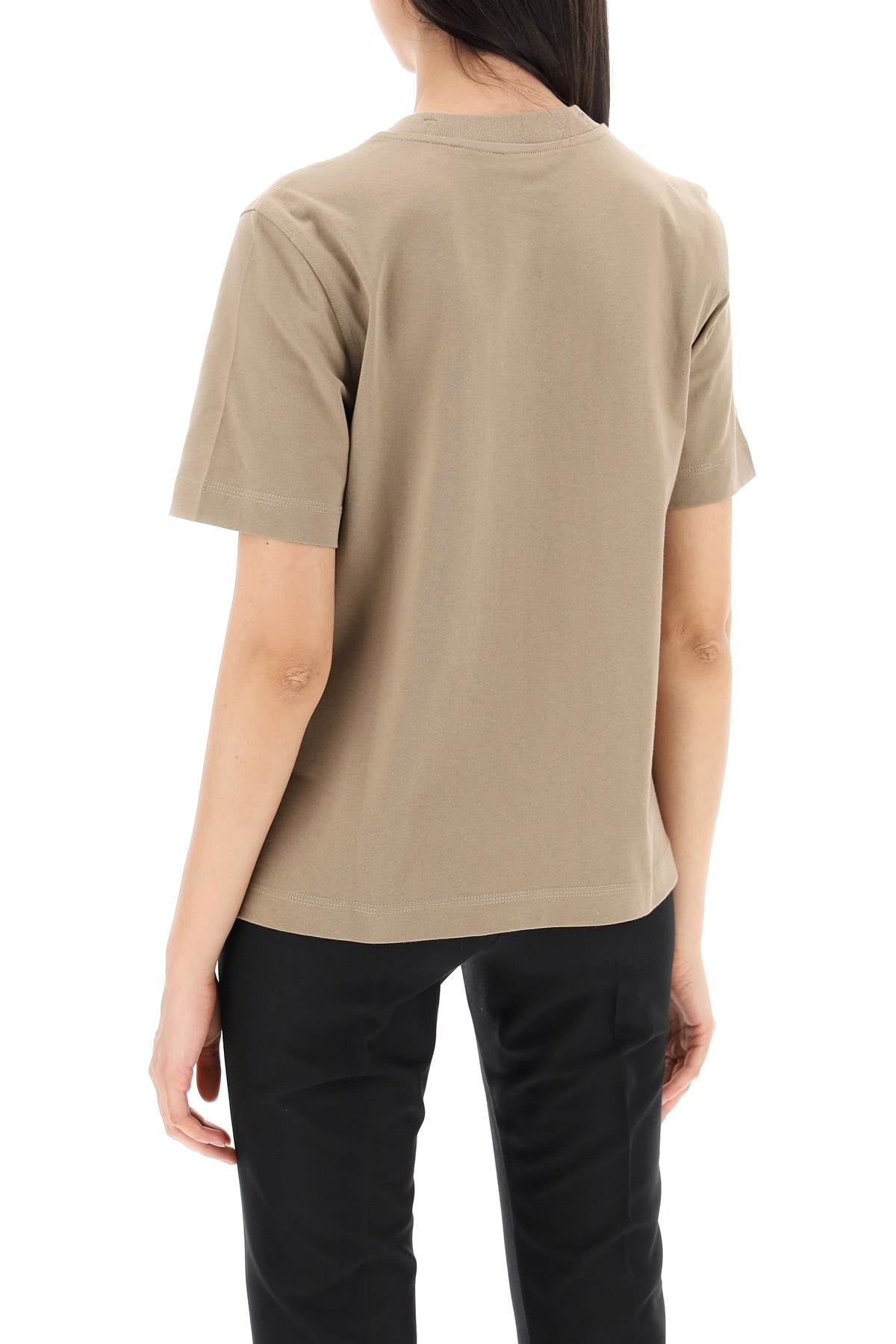 Burberry T-Shirt With Duck Detail Women
