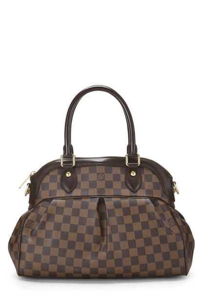 Louis Vuitton,  Damier Ebene Trevi PM, Brown