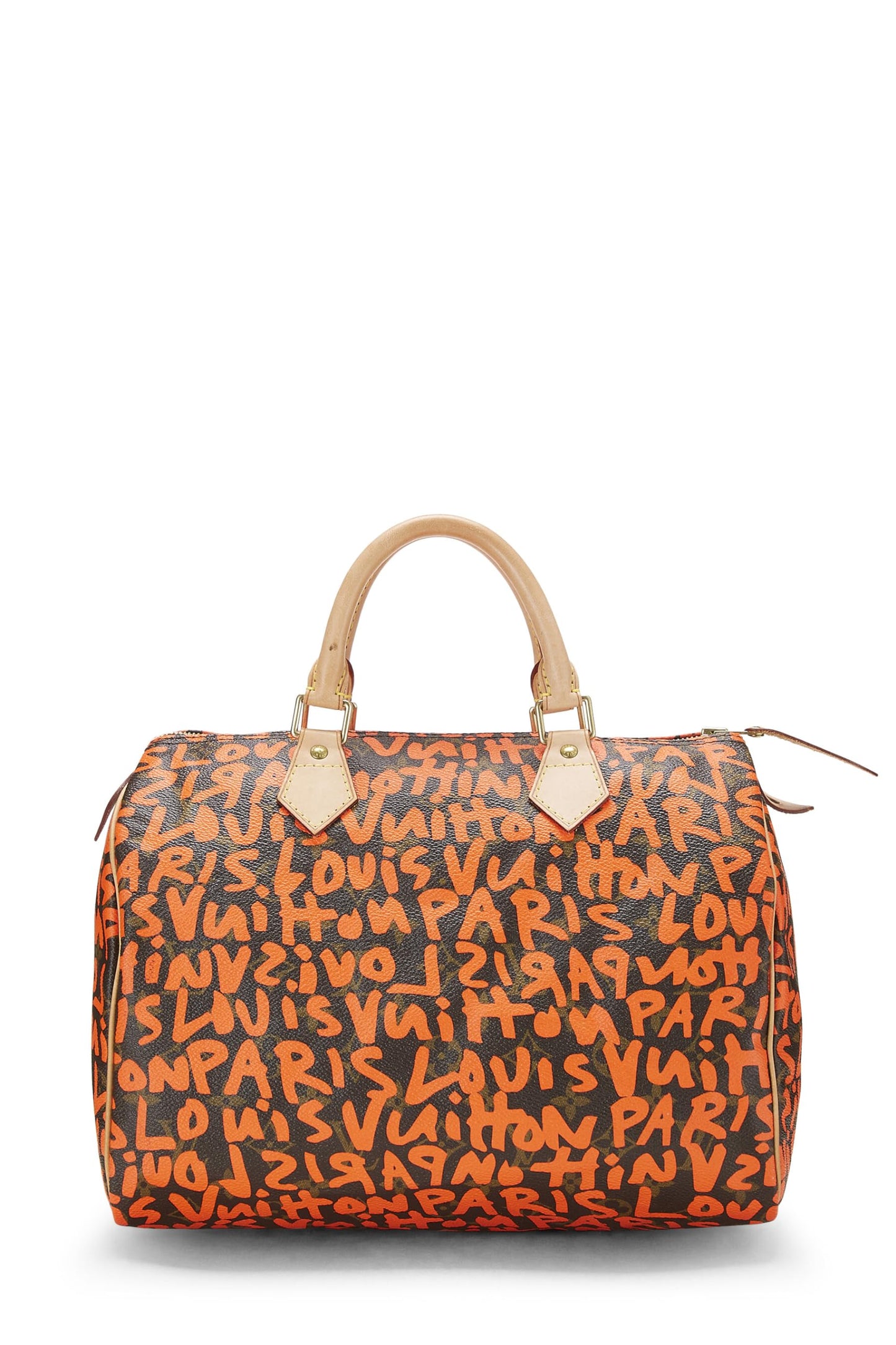 Louis Vuitton,  Stephen Sprouse x Louis Vuitton Orange Graffiti Speedy 30, Orange
