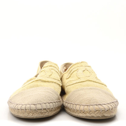 Tweed CC Espadrilles 39 Yellow