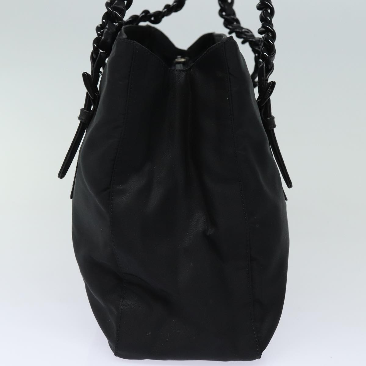 PRADA Shoulder Bag Nylon Black Auth 81003