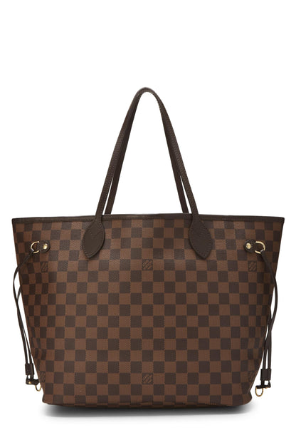 Louis Vuitton,  Damier Ebene Neverfull MM, Pink