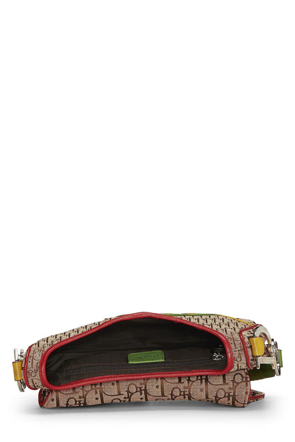 Dior, Rasta Diorissimo Saddle Bag, Multi