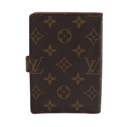 LOUIS VUITTON Monogram Agenda PM Day Planner Cover R20005 LV Auth 81067