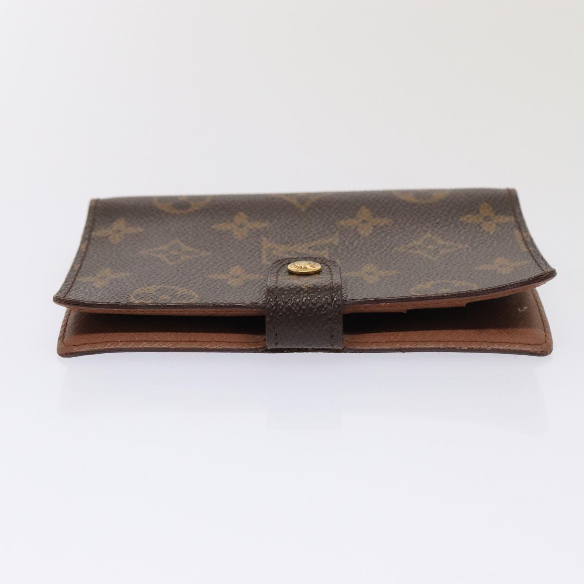 LOUIS VUITTON Monogram Agenda PM Day Planner Cover R20005 LV Auth 81067