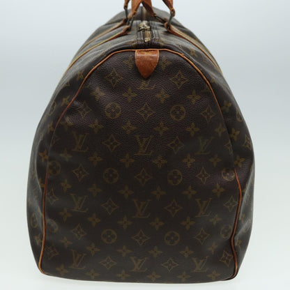 LOUIS VUITTON Monogram Keepall 60 Boston Bag M41422 LV Auth 81091
