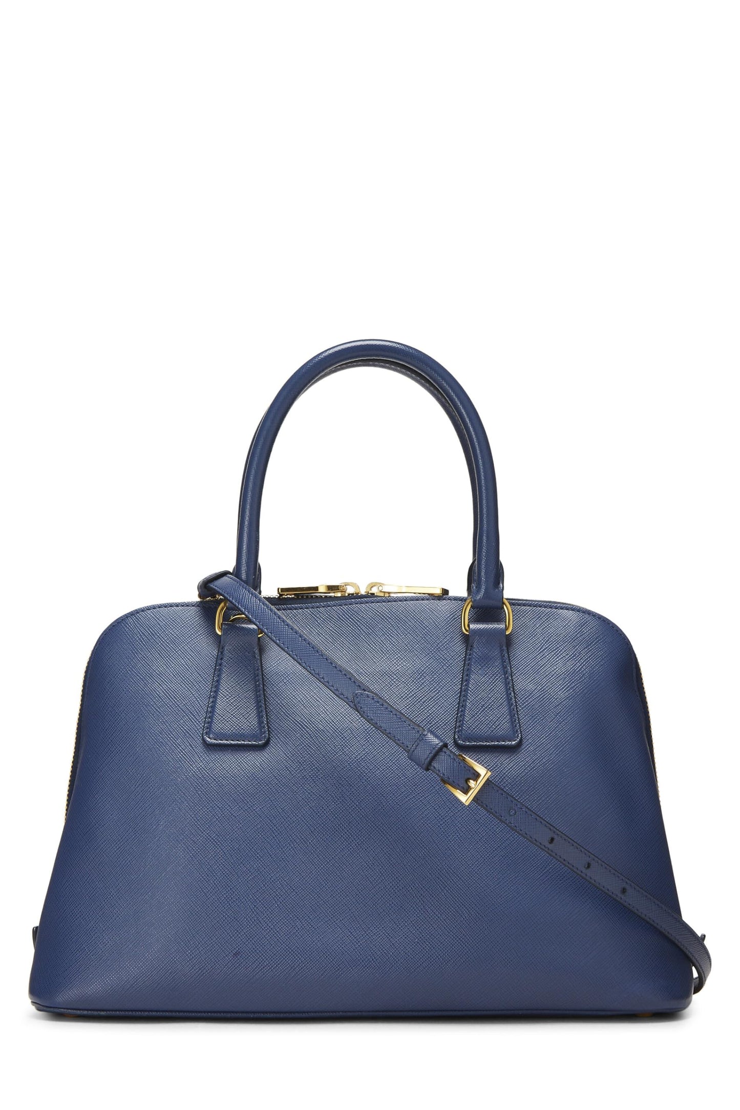 Prada,  Blue Saffiano Promenade Medium, Blue