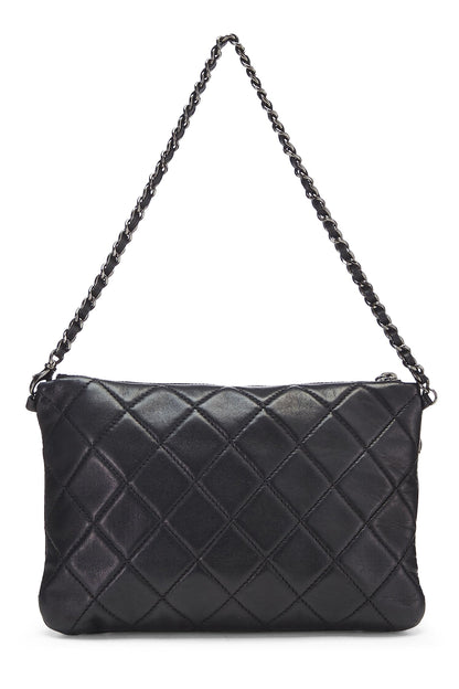 Chanel,  Silver Metallic Lambskin Mineral Nights Evening Bag, Multi