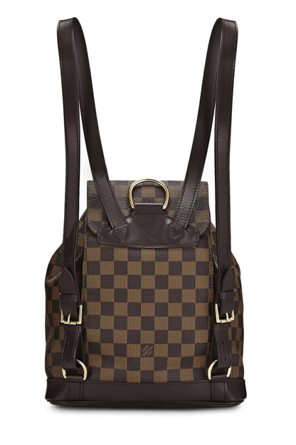 Louis Vuitton,  Damier Ebene Montsouris MM, Brown