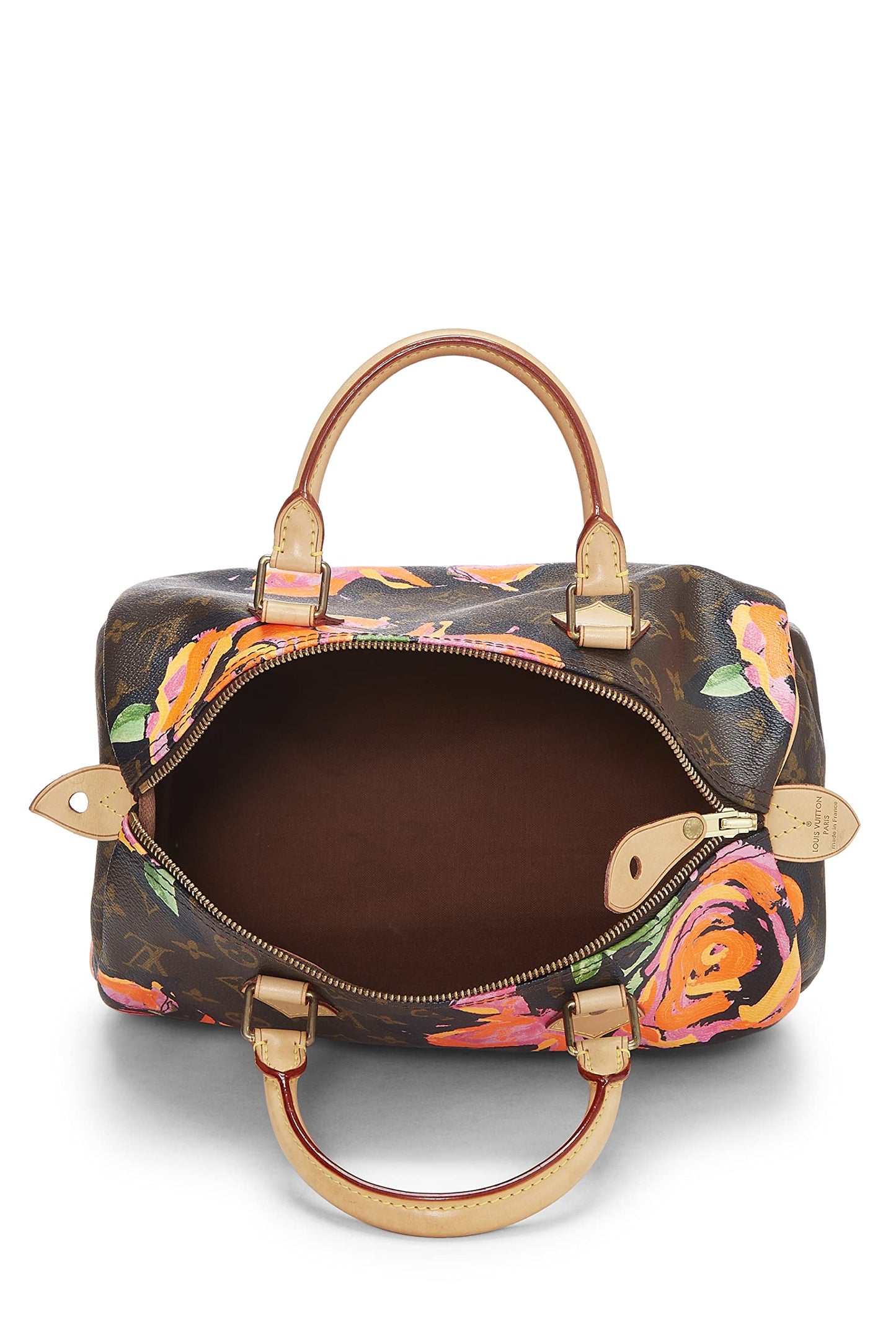Louis Vuitton,  Stephen Sprouse x Monogram Roses Speedy 30, Brown