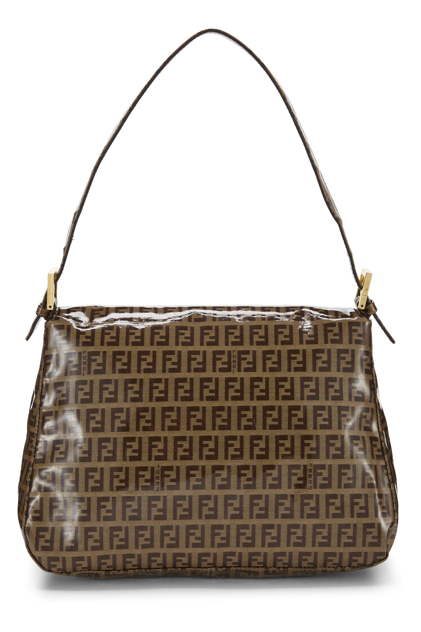 Fendi,  Brown Zucchino Vinyl Mama, Brown